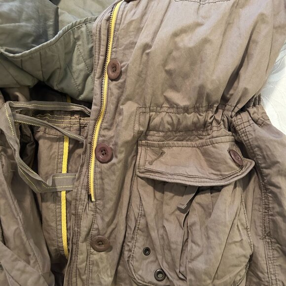 GAP Vintage Army Olive Cargo Jacket – XS/S - Picture 2 of 12